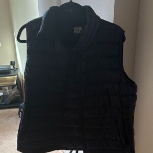 32° Heat Quilted Black Puffer Vest